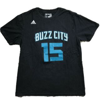 Youth/ Boys Charlotte Hornets Kemba Walker T - Shirt Jersey L Buzz City Adidas