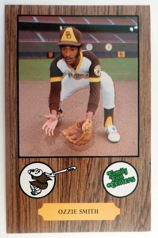 1978 Ozzie Smith Family Fun Center Picture Pack San Diego Padres (full Pack)
