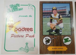 1978 Ozzie Smith Family Fun Center Picture Pack San Diego Padres (full pack) 4