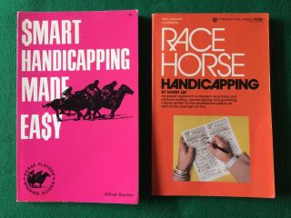2 Horse Race Handicapping Books.  Includes Photos Of Secretariat And Seattle Slew