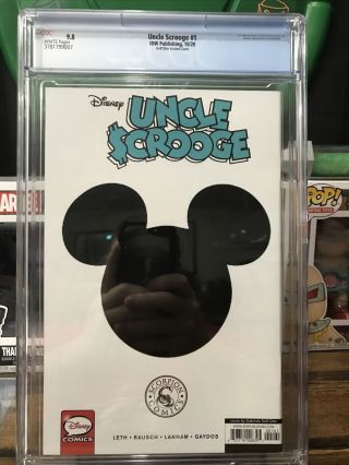 Uncle Scrooge 1 cgc 9.  8 del otto variant 3