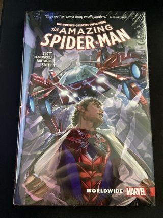 Spider - Man: Worldwide Vol.  1 By Slott,  Camuncoli,  Buffagni,  Smith