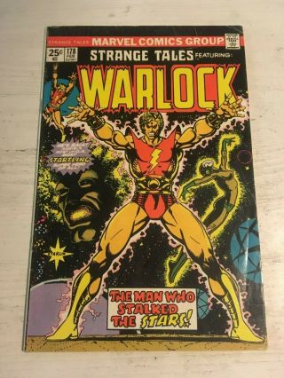 Strange Tales 178 1975 Marvel 1st App Of Magus Jim Starlin Goodness Vg/fn Copy1