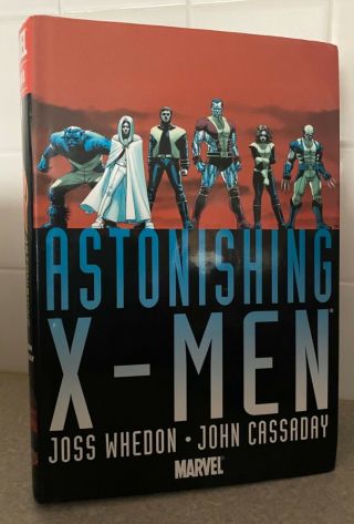 Astonishing X - Men Omnibus By Whedon & Cassaday,  2011 Printing,  Hc,  (see Details)