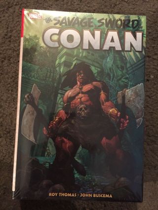 Conan Omnibus Volume 2 Marvel Solomon Kane Vs Dracula Roy Thomas John Buscema