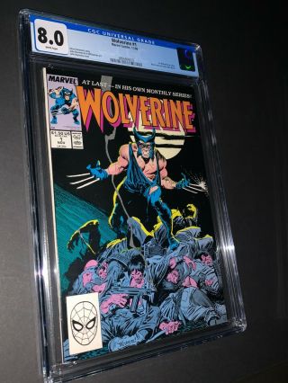 Wolverine 1 Cgc 8.  0 1988