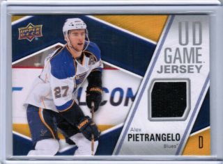 11/12 Ud Series 1&2 Hockey Ud Game Jersey Cards (gj - Xx) U - Pick From List