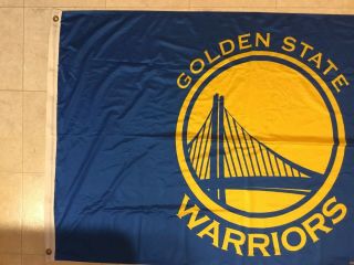 2016 Golden State Warriors Flag 59” X 36” Sign Banner Rico Industries NBA 2