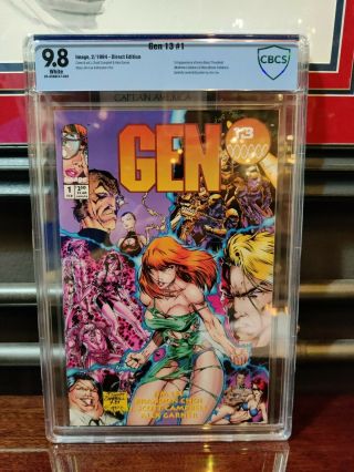 Gen 13 Limited Series 1 - Cbcs 9.  8 - Image Comics