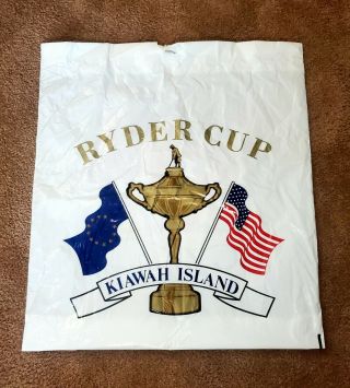 1991 Ryder Cup Kiawah Island Merchandise Plastic Bag