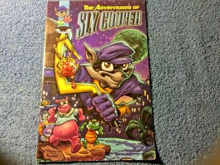 The Adventures Of Sly Cooper 1 (gamepro/dc Comics,  2004) Promotional Comic Book