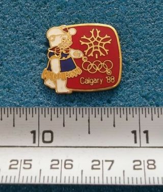 Calgary 1988 Winter Olympic Games Pin U273
