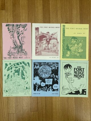 The Fort Mudge Most Issues 24,  25,  26,  27,  28,  29 & 31 Pogo Zines Walt Kelly
