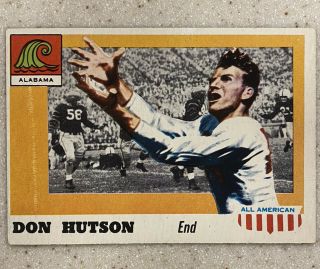 1955 Topps All American Don Hutson 97 Alabama