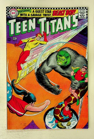 Teen Titans 6 (nov - Dec 1966,  Dc) - Very Fine/near