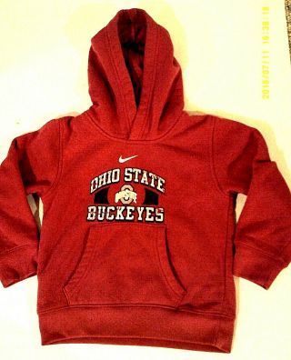 Guc,  Ohio State Buckeyes (n I K E),  3t Red Hoodie
