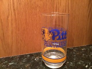 Vintage Pittsburgh Panthers Pitt Getty Big East Basketball Glass