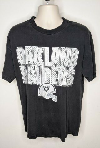 Vintage 1996 Oakland Raiders Nfl T - Shirt Men 