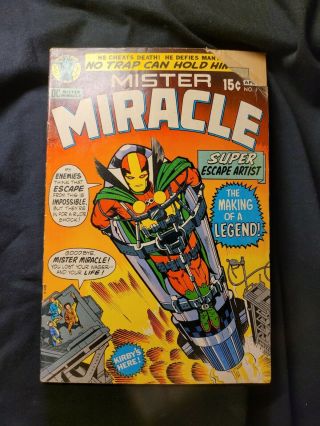 Mister Miracle 1 1st App Mr.  Miracle Jack Oberon & More Kirby 1971