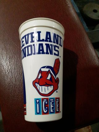 Cleveland Indians Plastic Cup