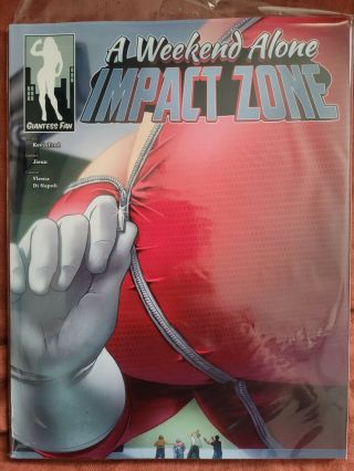A Weekend Alone: Impact Zone - Kickstarter Giantess Fan Comic,  Portals 11