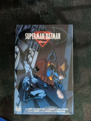 Superman Batman Omnibus Vol 1 Hardcover Dc Comics Jeph Loeb Hc Srp $125
