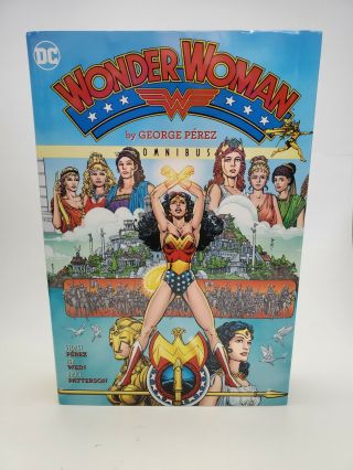 Dc Comics Wonder Woman By George Perez Omnibus Hardcover Graphic Novel 2nd Print
