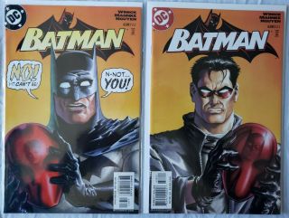 Batman 638 1st & Rare 2nd Print Variant Jason Todd Revealed Red Hood 3 Jokers