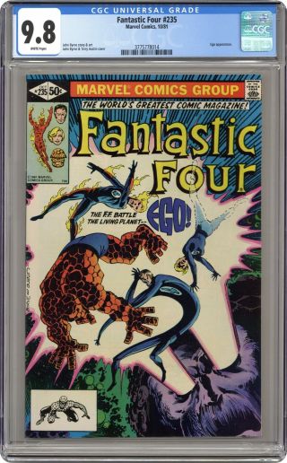 Fantastic Four 235 Cgc 9.  8 1981 3775778014