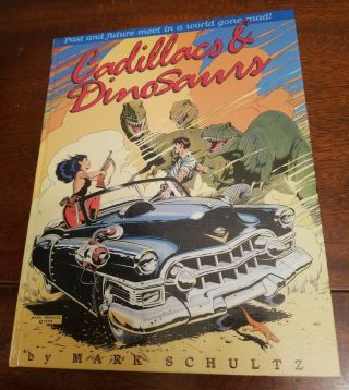 Cadillacs & Dinosaurs (1989) Signed Numbered 876/1500 Hardcover Mark Schultz Hc