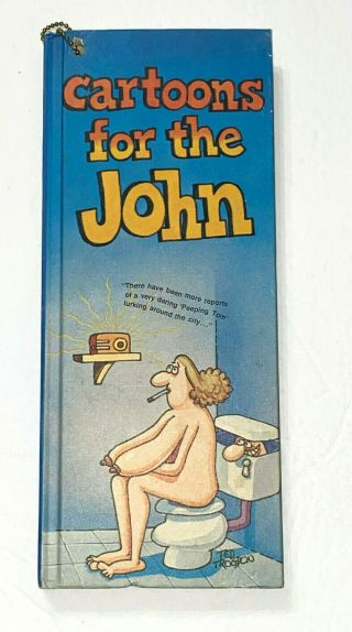Ted Trogdon 1974 Cartoons For The John - Adult Humor Content - Adults Only