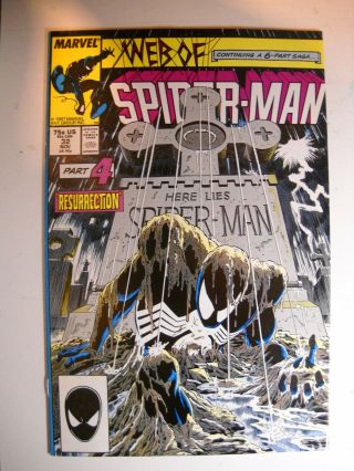 Web Of Spiderman 32 Nm Marvel Comics Kraven 
