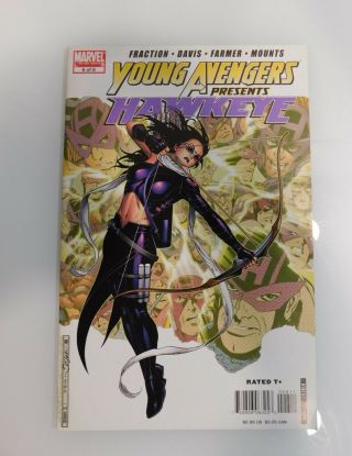 Young Avengers Presents 6 1st App Kate Bishop As Hawkeye Marvel Appearance