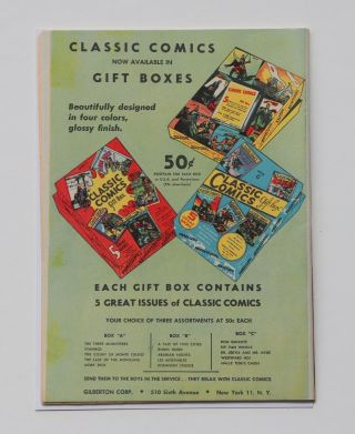 Classic Comics WESTWARD HO No.  14 Comic Book 2