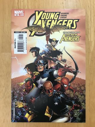 Young Avengers 12 Nm 1st App Tommy Shepard As Speed 1st Kate Bishop Hawkeye