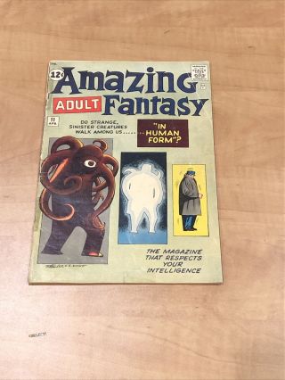 Adult Fantasy 11 Stan Lee / Steve Ditko In Human Form