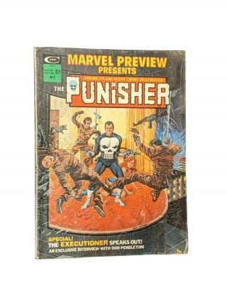 Marvel Preview 2 First Solo Appearance And Origin Of The Punisher