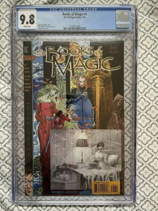 Books Of Magic 1 Cgc 9.  8