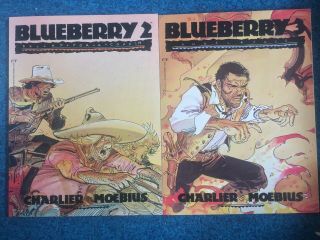 Charlier Moebius Blueberry 2 Ballad For Coffin 3 Angel Face Unread Heavy Metal