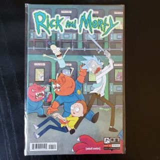 Rick And Morty Comic 1 Fourth Printing
