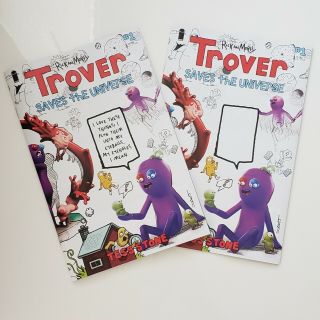 Trover Saves The Universe 1 Cvr A & B Variant Set Image Comics - Rick & Morty
