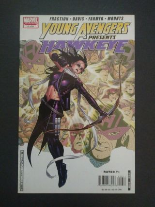 Young Avengers Presents 6 1st App Kate Bishop As Hawkeye Marvel Appearance