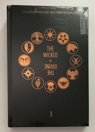 Fn The Wicked,  The Divine Hc Book 3 Kieron Gillen (2018,  Hardcover,  Deluxe)