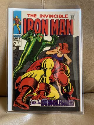 Iron Man 2 | 1st App Demolisher,  Janice Cord | Stan Lee | Marvel 1968